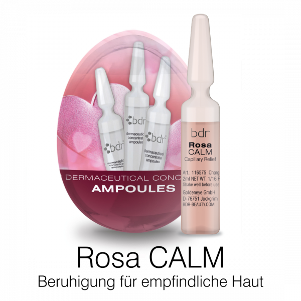 Rosa Calm Ampullen-Ei