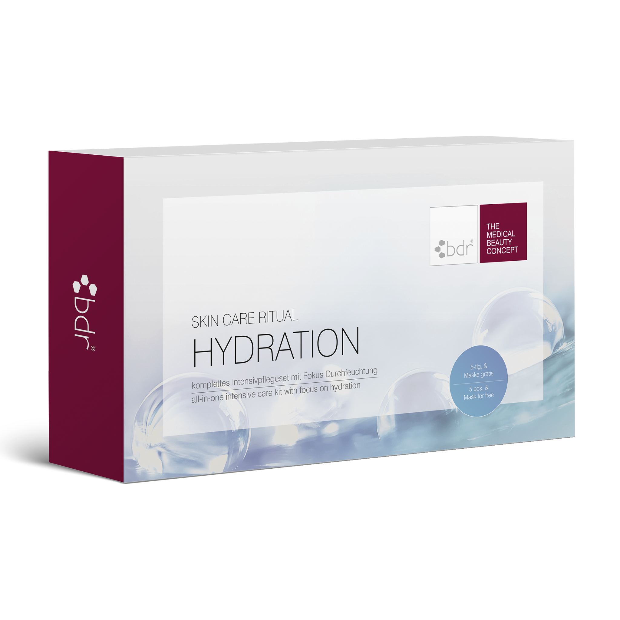 Set bdr® | The & Kosmetik Hyaluron Concept Beauty Hautpflege Feuchtigkeitsbooster - Medical